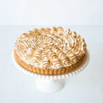 Lemon Meringue Pie with fresh lemon curd, buttery short crust, and golden-brown meringue topping