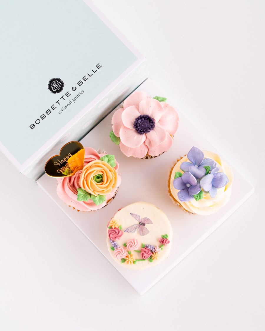 4 Piece Mother's Day Cupcakes