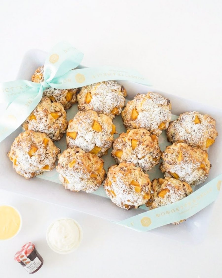 Peach Scone Tray 12 piece Peach Scone Tray 12 piece